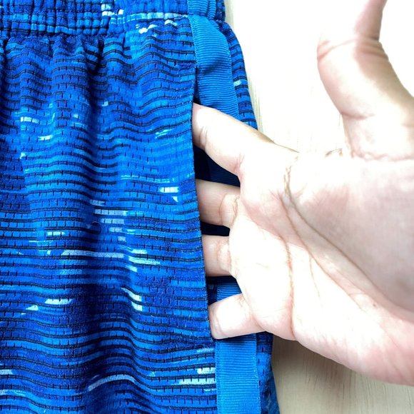 Champion C9 Blue Black Shorts Kids Boys Athletic Sz M 8-10 - Picture 3 of 9